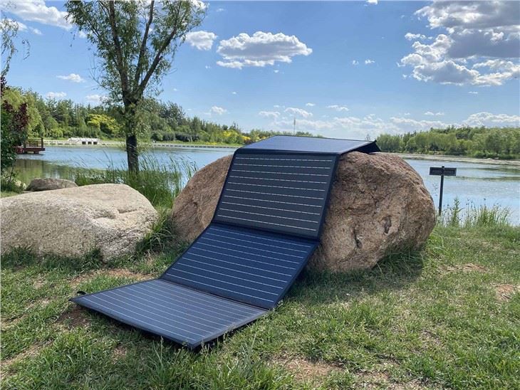 Gwersylla Defnyddiwch banel solar plygu cludadwy