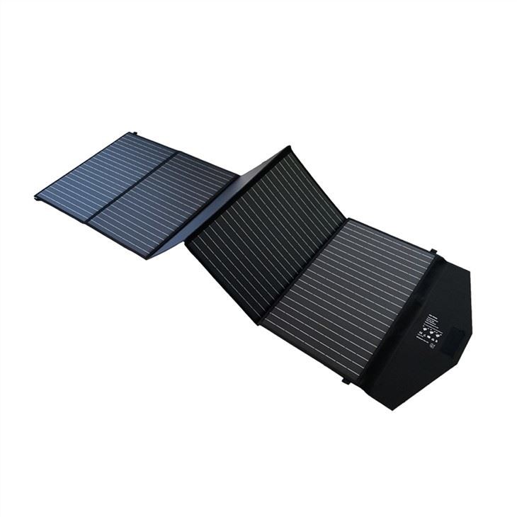 Paneli solar plygu cludadwy ar gyfer gwersylla