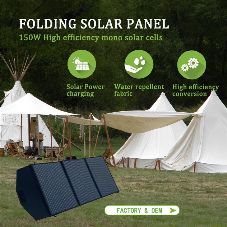Panel Solar Cludadwy 150W