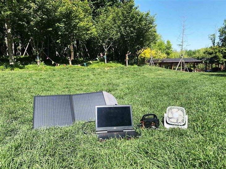 Allbwn USB DC Panel Solar Plygu 60W
