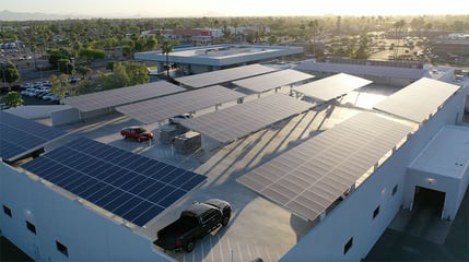 System Solar Strwythur Carport