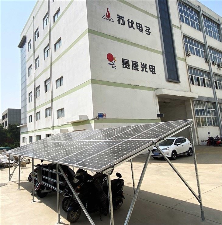 Panel solar oddi ar y grid ar gyfer car